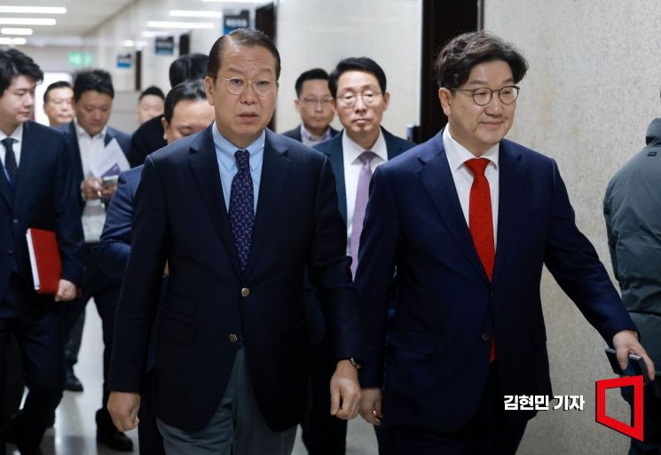 [포토] 권영세·권성동, 오늘 서울구치소 찾아 尹대통령 면회