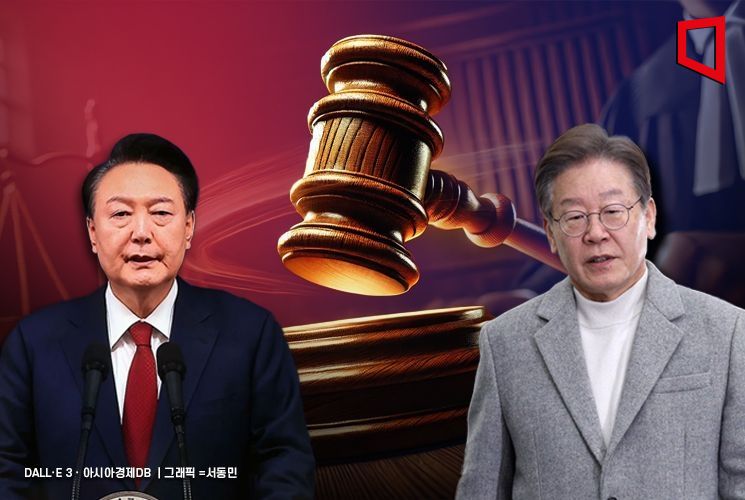 2월, ‘사법의 시간’ 칼날 위에 선 尹과 李