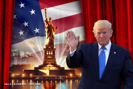 도널드 트럼프 미국 대통령.