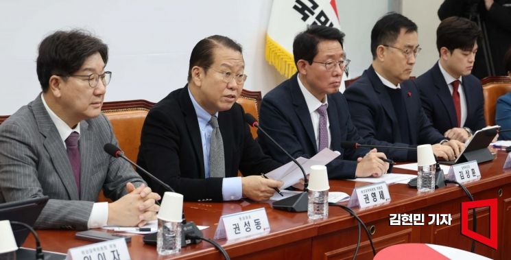 [포토] 권영세 "표현의 자유·법적 방어권 이 대표 전유물 아냐"