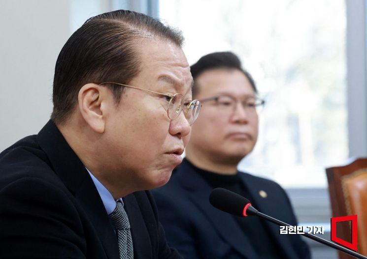 [포토] 권영세 "당 안정·화합 급선무…경제 자유화 필요"
