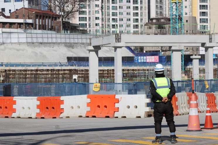 서울 시내의 한 건설 현장 모습. 연합뉴스