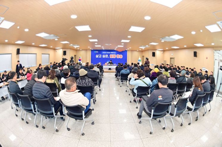윤경희 청송군수 현장 중심의 소통 행정 펼쳐. 청송군 제공