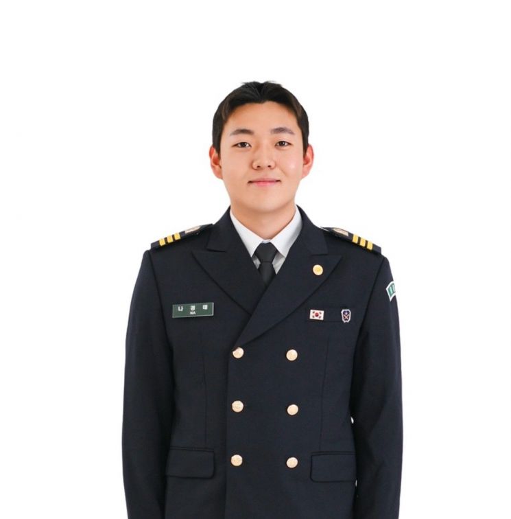 동아대 학군단 나경태 후보생. 동아대 제공