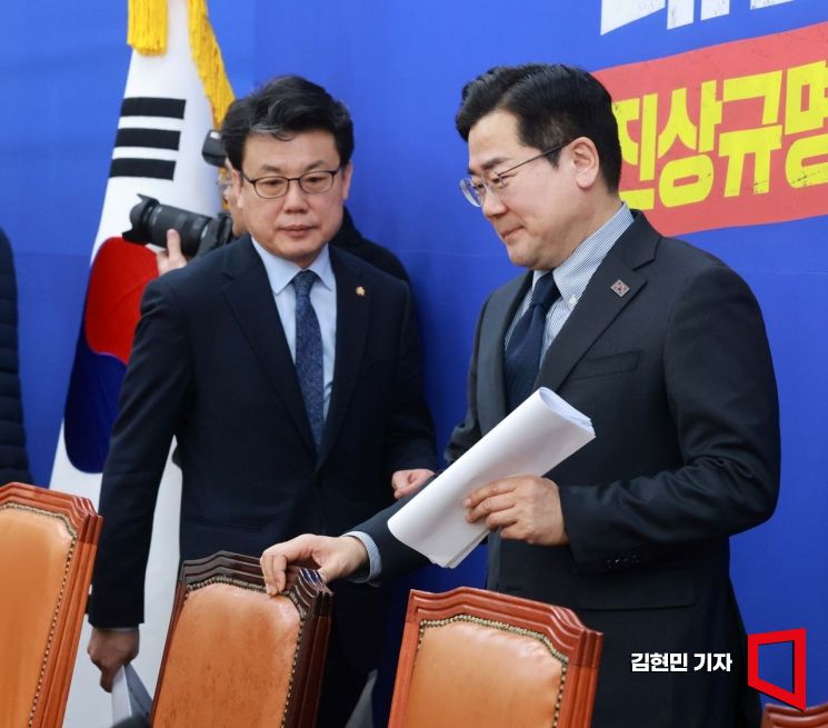 [포토] 박찬대, '명태균 특별법' 이달 처리 예고…"내란전모 밝혀야"