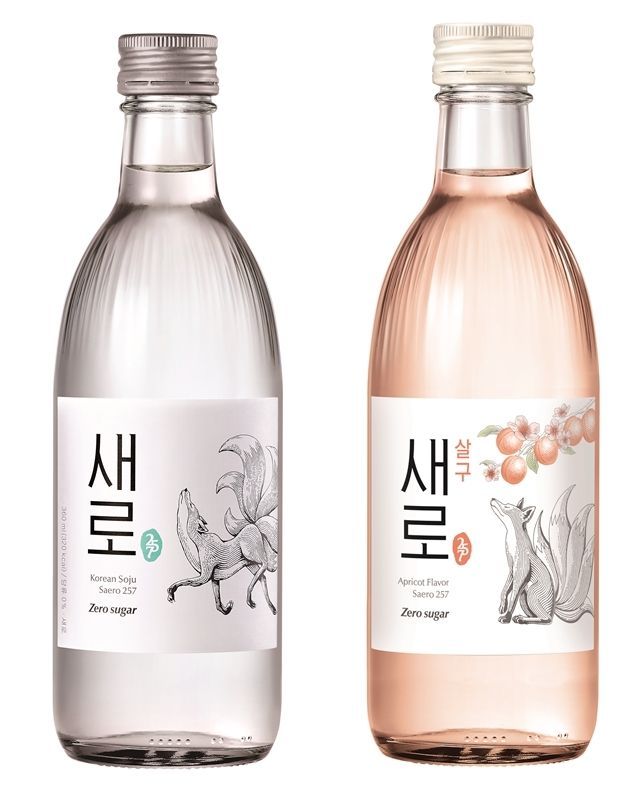 롯데칠성음료의 소주 '새로'.