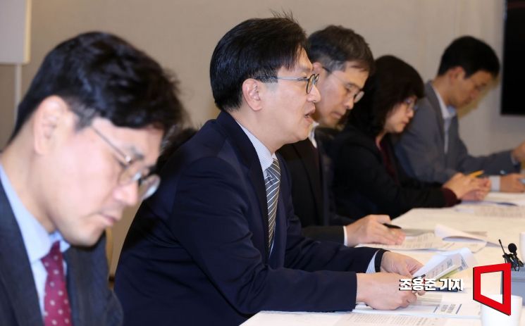 [포토] 발언하는 김범석 기재부 1차관