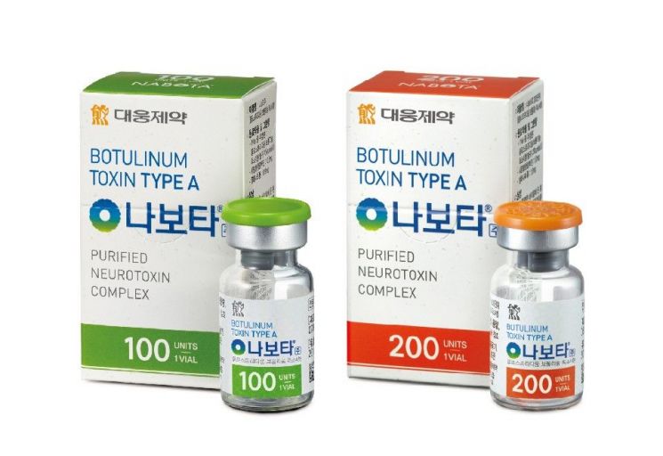 대웅제약 보툴리눔 톡신 제품 나보타. 사진제공=대웅제약