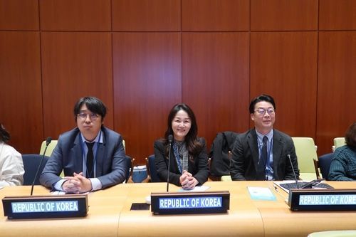 UN총회 중 의원회의 방문 중인 국회 대표단, 국회 제공