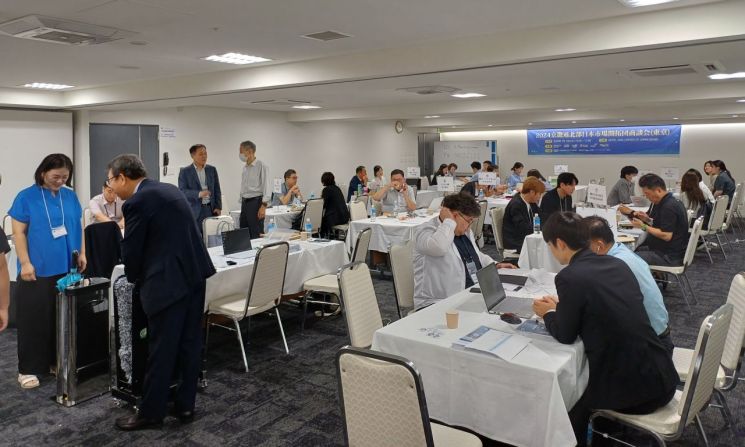 경기도경제과학진흥원의 지난해 일본시장 개척단 활동 모습