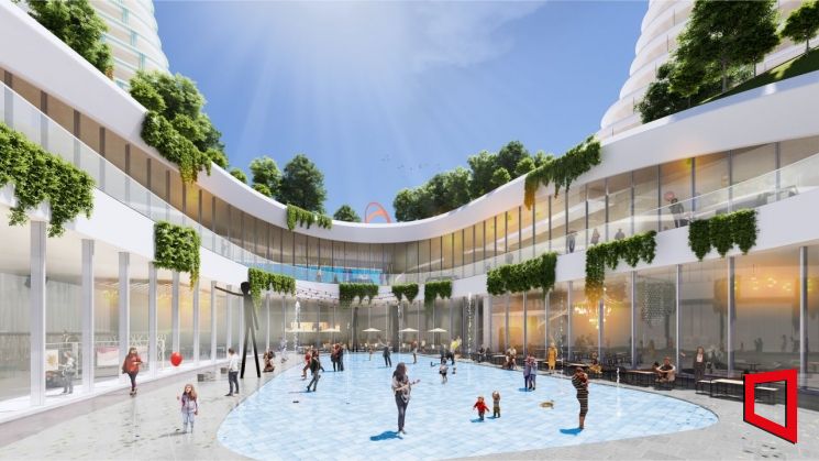 삼표 레미콘 부지 복합시설 조감도. 서울시 제공