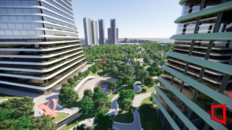 삼표 레미콘 부지 복합시설 조감도. 서울시 제공