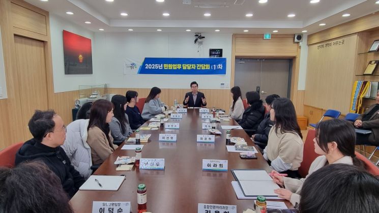 김광열 영덕군수, 민원 담당 직원과 소통의 장 마련
