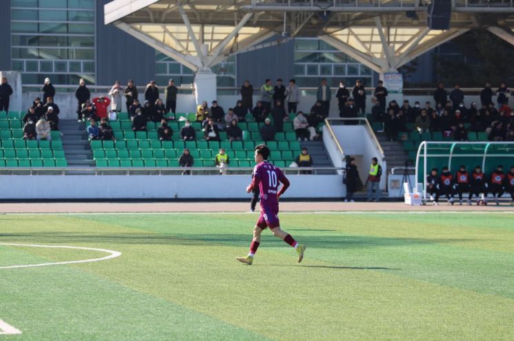 남양주시민축구단과 세종SA 축구단의 '2025 K4 리그 홈 개막전'이 22일 열리고 있다. 남양주시 제공