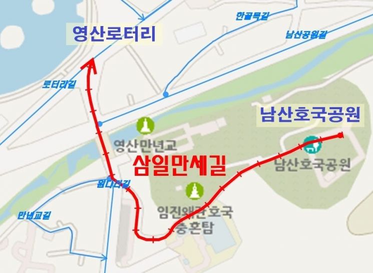 창녕 영산면, 3·1독립운동기념 ‘삼일만세길’ 도로명 지정