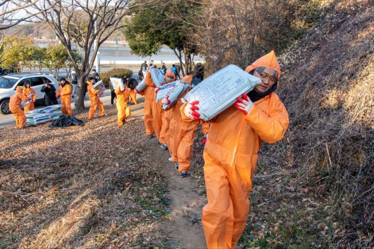 광양제철소, 태인동서 연합봉사로 "지역사회 동행·상생"