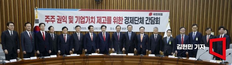 [포토] 與 “野 상법 개정안, 악질 법안…반드시 막을 것”