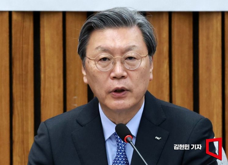김창범 한국경제인협회 부회장이 지난 2월26일 국회에서 열린 주주 권익 및 기업가치 제고를 위한 경제단체 간담회에서 발언하고 있다. 김현민 기자
