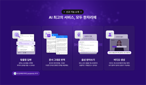 폴라리스오피스, 퍼플렉시티·클로바노트를 한번에…AI활용 업무 혁신 제시
