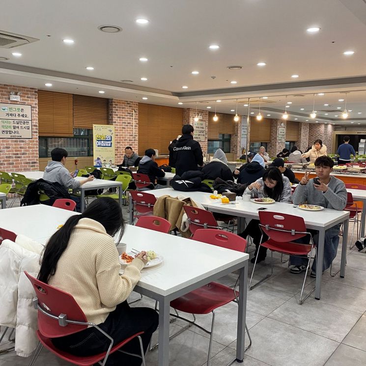 대구시, 올해 대학 7곳에 '천원의 아침밥' 비용 7000만원 지원