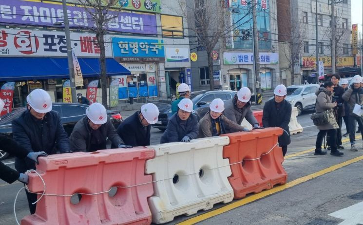 광주도시철도 2호선 공사…7년째 이어지는 불편