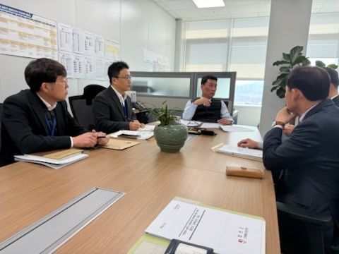 장재혁 합천부군수, 특별교부세 지원 건의 위해 행안부 방문