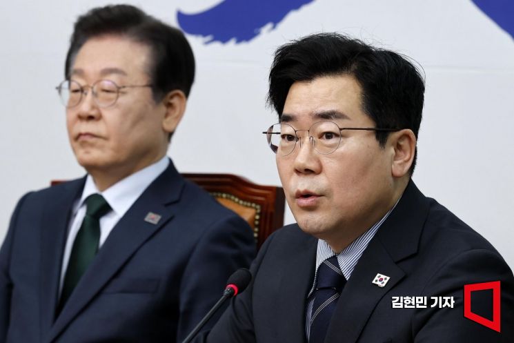[포토] 박찬대 "최상목, 국민 통합 바란다면 마은혁 즉시 임명하라"