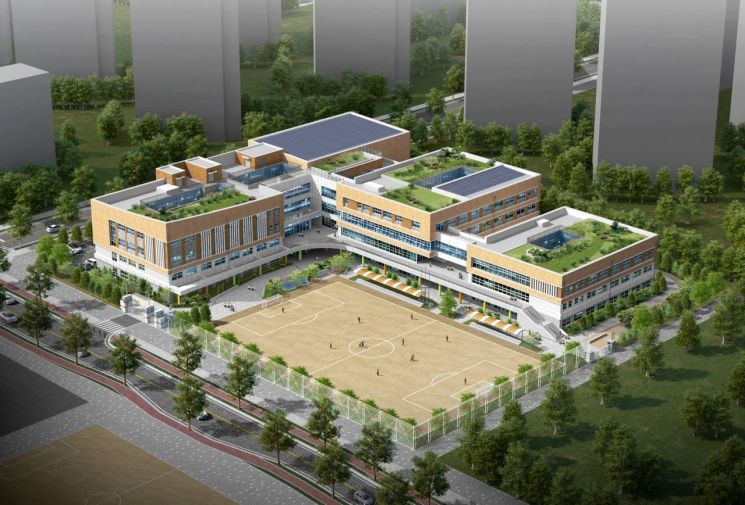 부산북부교육청, 에코델타시티 첫 학교 개교