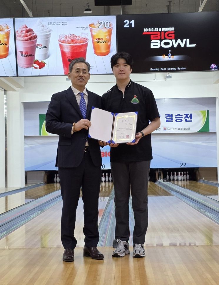 울주군청 볼링단 오진원, 볼링 국가대표 선발