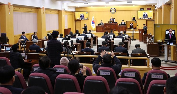 서산시의회, 303회 임시회 개회...추경안 등 심의