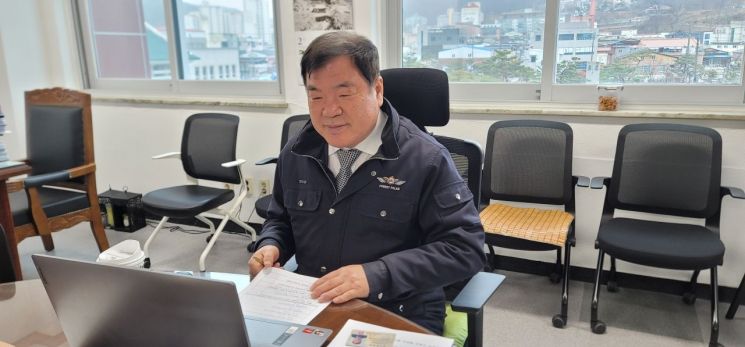 이승화 산청군수, 안전보건관리책임자 화상 교육 이수