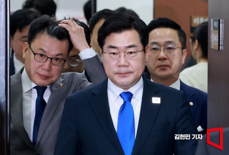 [포토] 박찬대 "명태균 특검, 이유 쌓였다…최상목 즉시 공포해야"