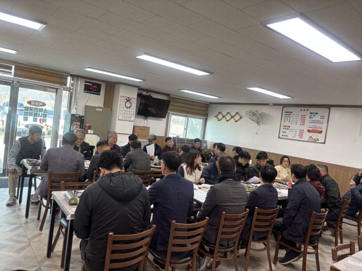 함평군-한우협회, 총체벼 생산단지 조성 시범사업 간담회
