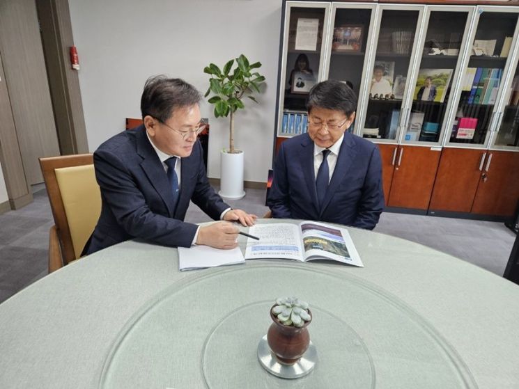 정현구 무안 부군수, 국회서 예산확보 활동 분주