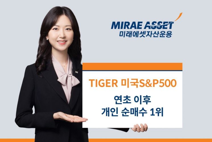 TIGER 미국S&P500 ETF, 연초 이후 개인 순매수 1위