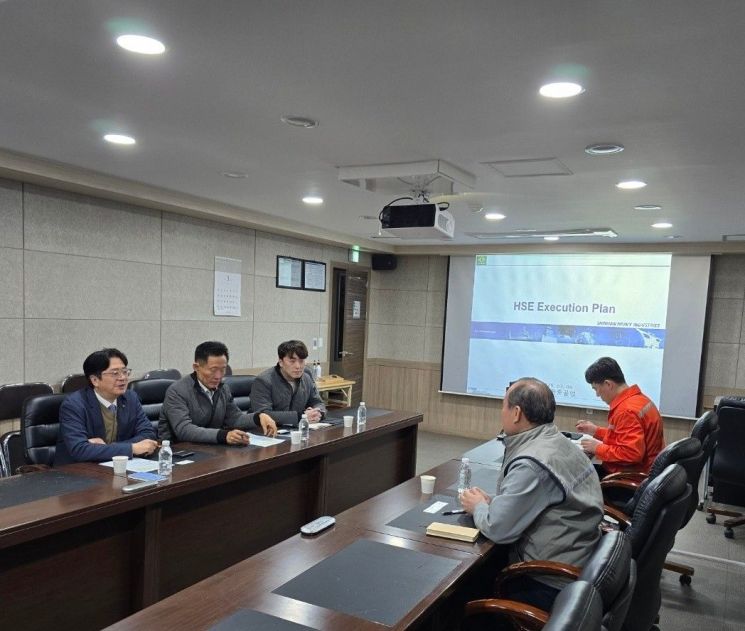 안전보건공단 부산광역본부, 조선업 산재예방 위한 현장경영 실시