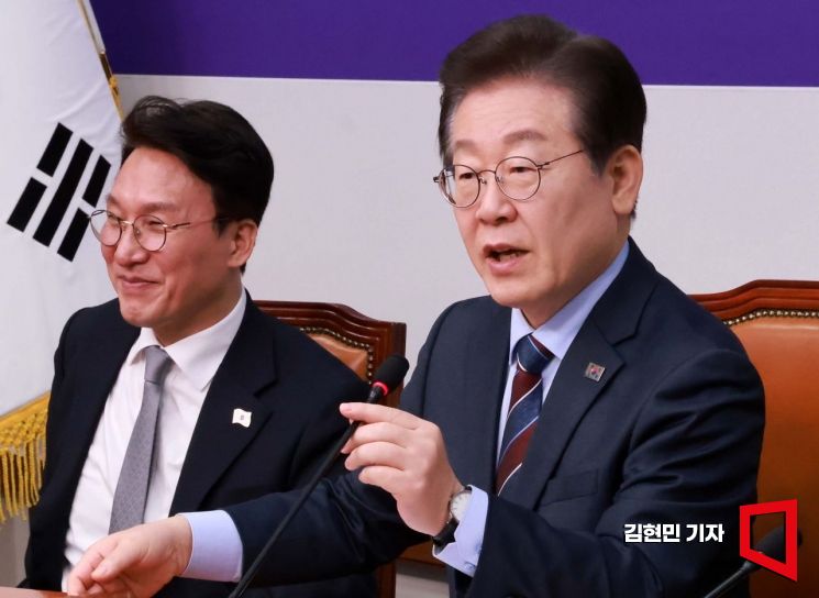 [포토] 이재명 “배우자 상속세 폐지 동의... 이번에 처리하자”