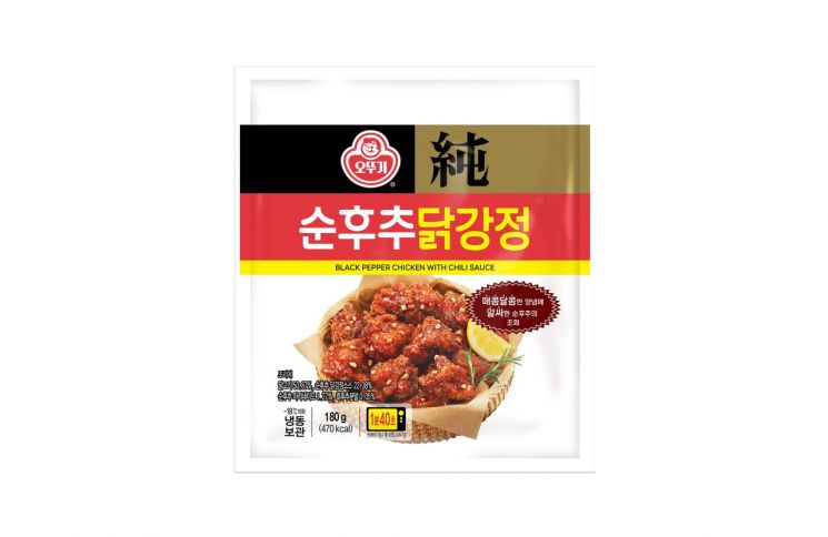 오뚜기, 편의점 냉동 제품 '순후추닭강정' 출시 