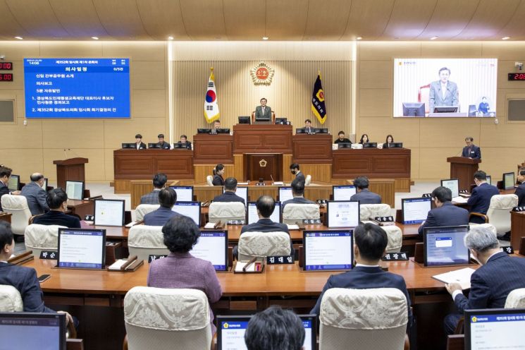 경북도의회, 10일동안 임시회 돌입…도정질문, 이칠구·임기진·윤철남