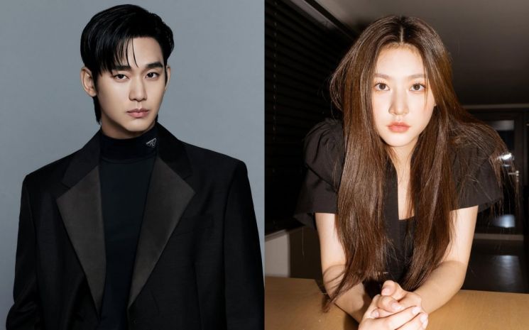배우 김수현, 고(故) 김새론. 인스타그램