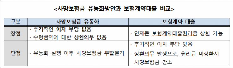 사망보험금, 죽기 전에 연금으로 받는다…이르면 3분기 도입