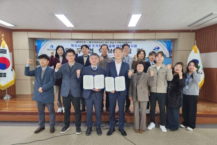 완도군, ‘우수 읍면동 평가’ 6년 연속 수상