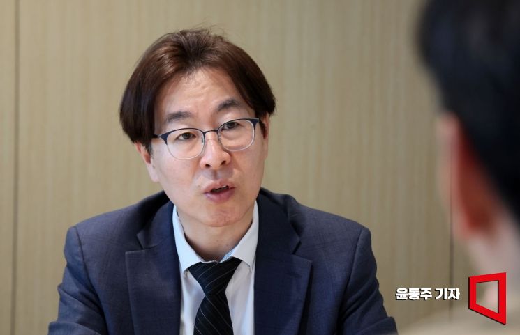 김영옥 HD현대 CAIO가 경기도HD현대 본사에서 아시아경제와 인터뷰를 하고 있다. 윤동주 기자