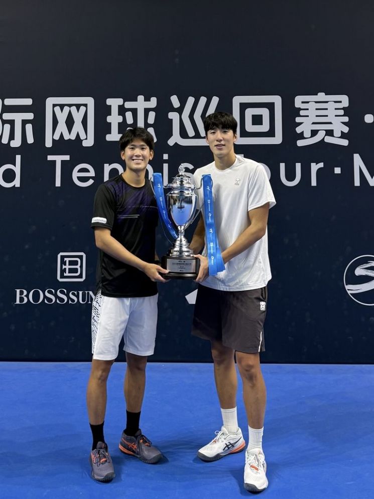Uijeongbu City Hall's Jeong Young-seok Wins ITF Maansan International Tour Men's Doubles Title