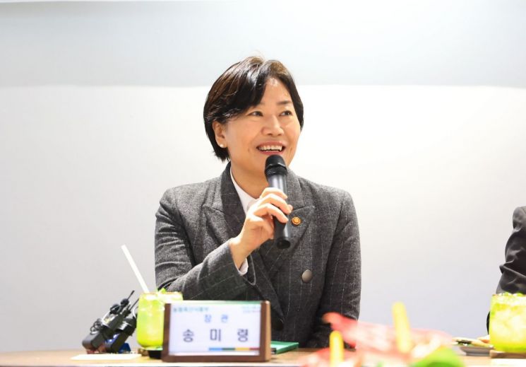 Song Miryeong Visits Strawberry Smart Farm: "Government, Local Authorities, and Nonghyup Support Together"