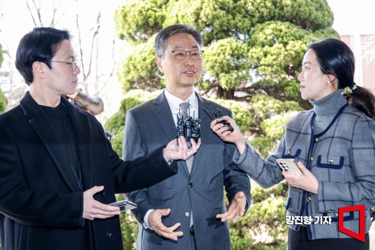 [포토] 입장 밝히는 최재해 감사원장