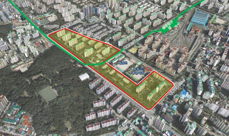 목동 11단지 재건축 대상지 위치도. 양천구 제공.