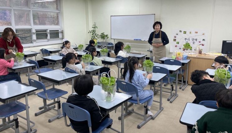 광주농업기술센터, ‘늘봄학교 농업체험’ 운영