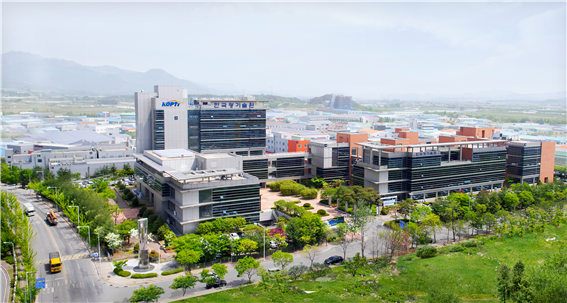 한국광기술원 전경.