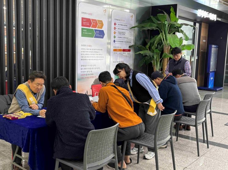 14일 한국마사회 유캔센터는 렛츠런파크 부산경남에서 부산울산도박문제예방치유센터와 공동으로 건전한 레저문화 조성을 위한 캠페인을 개최했다. 한국마사회 제공